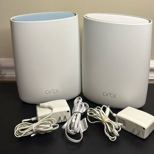 White Wireless Router System